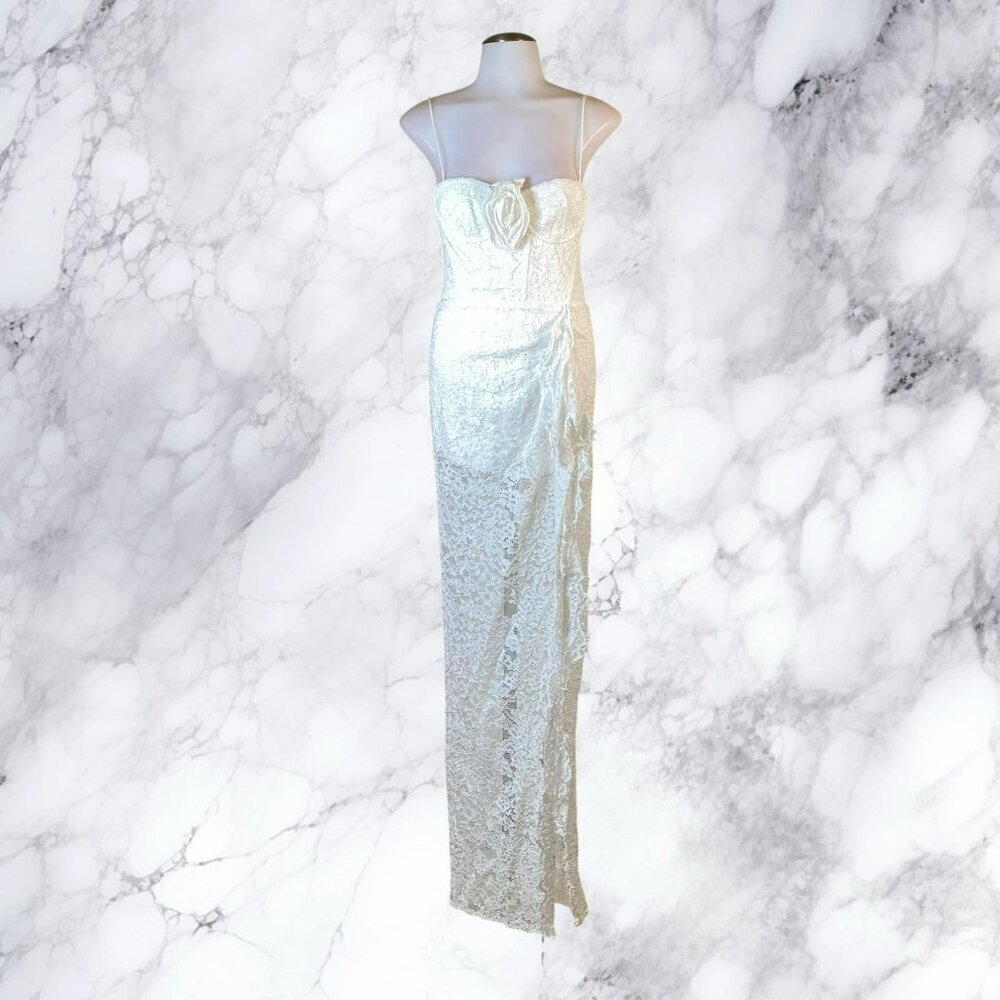 Lovers and Friends Daniela Gown - White - Picture 2 of 12